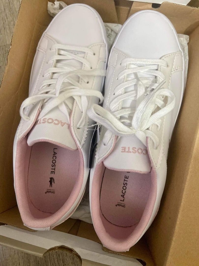 Lacoste lerond hotsell womens pink