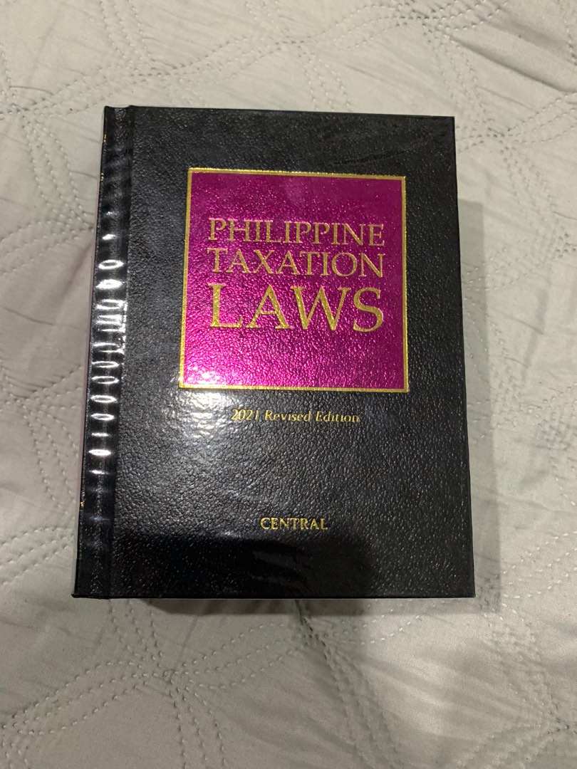 [Law Books] Philippine Taxation Laws 2021 Codal by Centralbooks