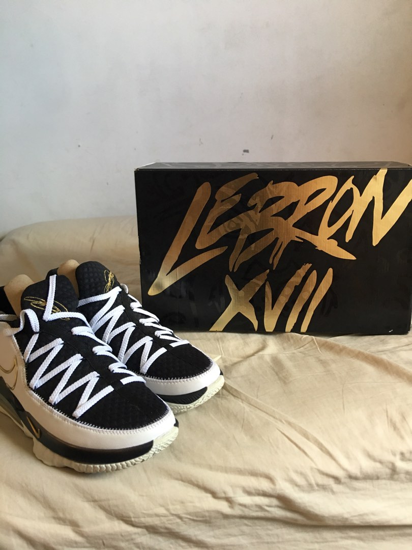 lebron 17 low gold