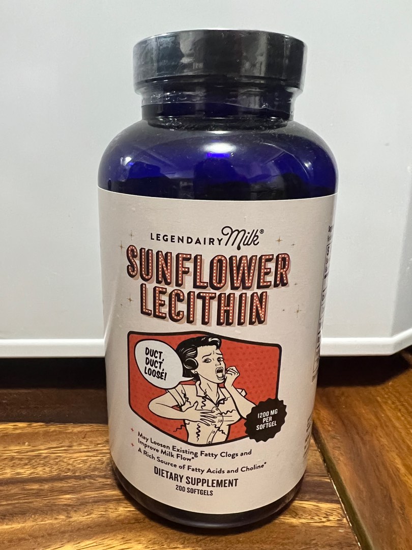 Legendairy Milk Sunflower Lecithin 200softgels, Babies & Kids