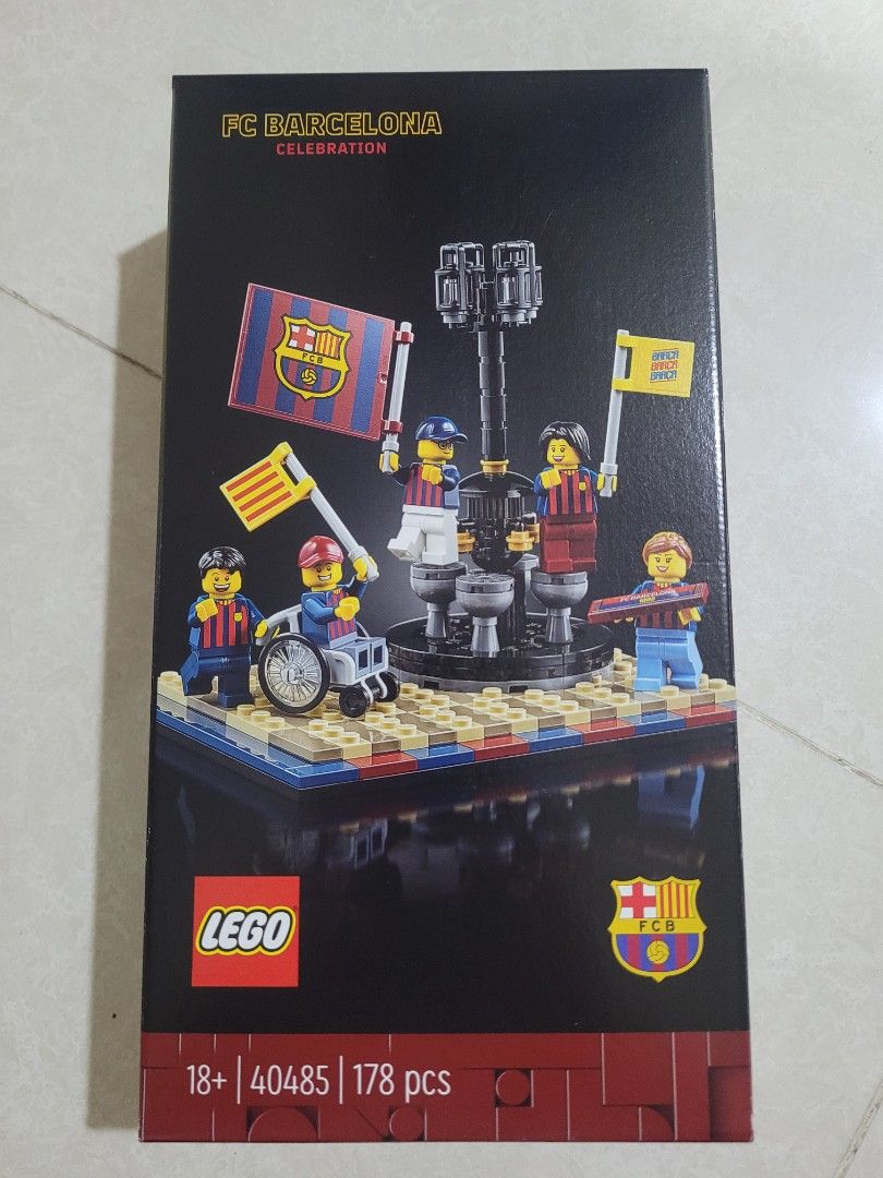 Lego FC Barcelona Celebration 40485 Hobbies Toys Toys Games on Carousell