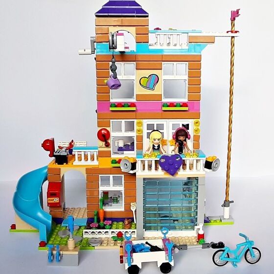 LEGO Friends Friendship House 41340 4-Story Building Set (722 Pieces) 