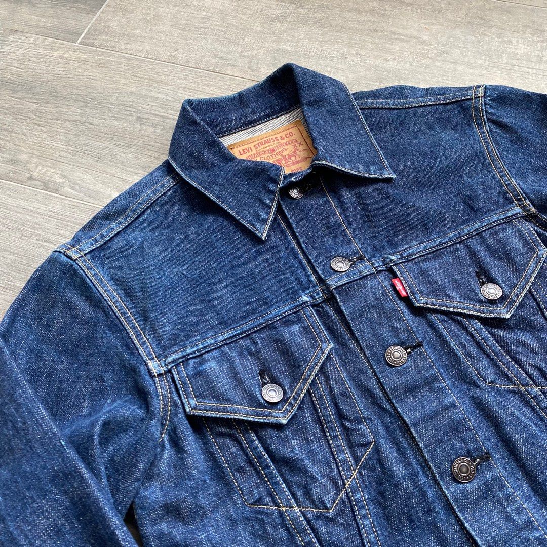 LEVIS BIG E VINTAGE DENIM JACKET 557 CLASSIC LVC 70505 LEVI'S 60'S