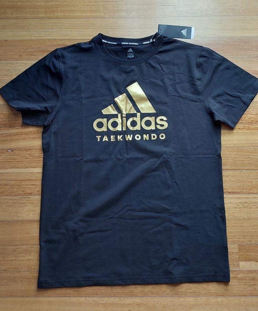 black gold adidas shirt