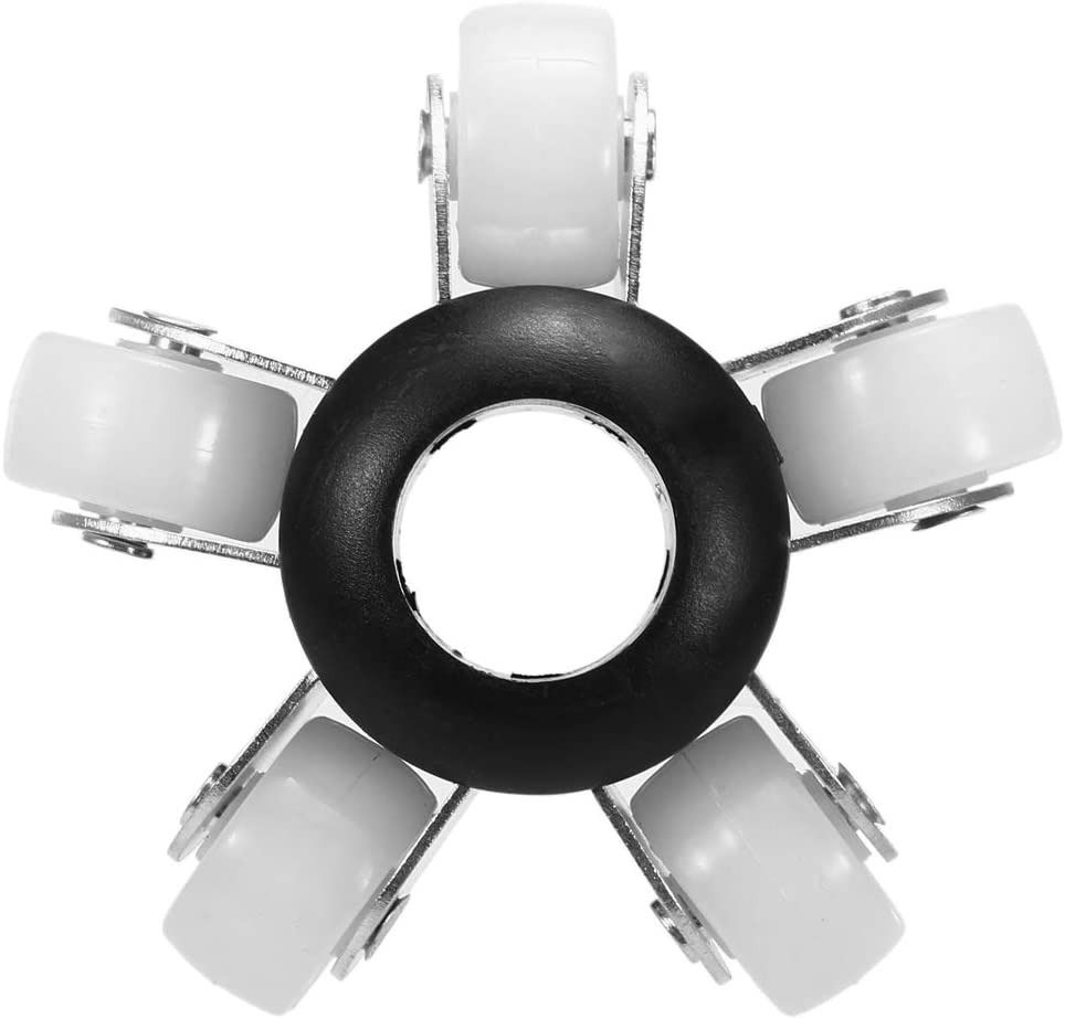 Lixada Camera wheels 90mm Guide Wheels Protective Cover for 23mm Pipe Sewer Pipeline Inspection