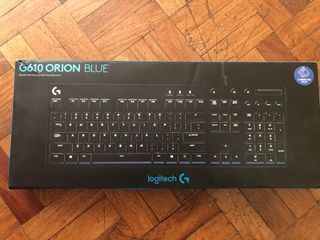 Logitech G610 Orion Blue Mechanical Keyboard Cherry MX Blue keys