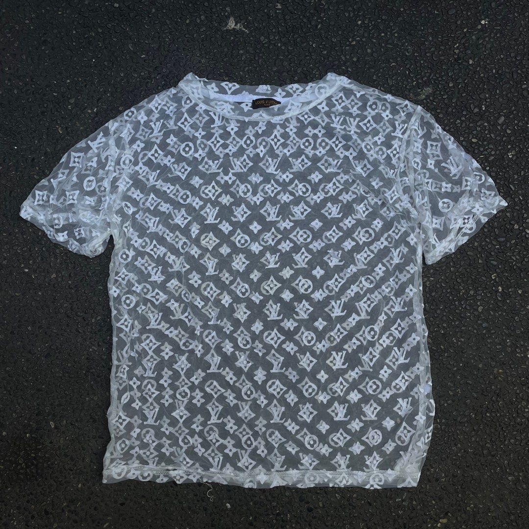 Louis Vuitton Monogram T-shirt, Luxury, Apparel on Carousell