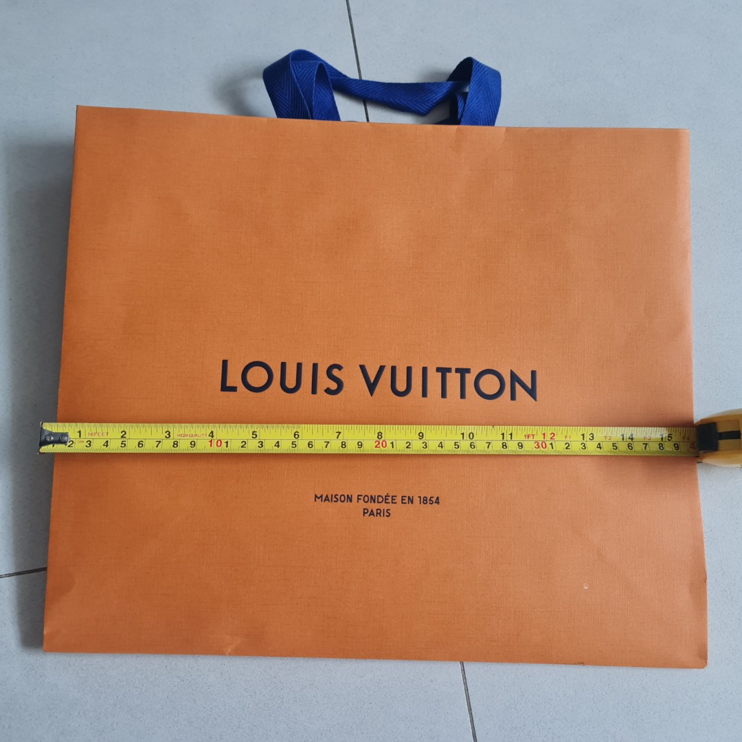 LV Paper Bag (31 x 40 x 16cm), Luxury, Bags & Wallets on Carousell