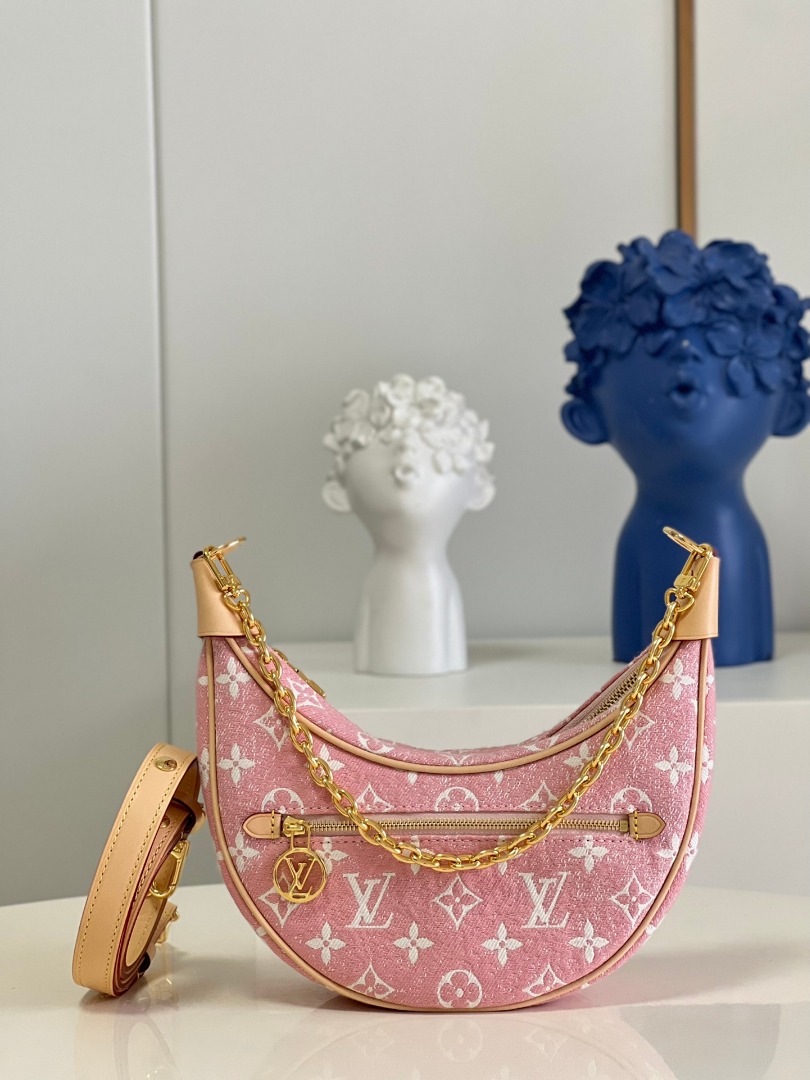 LV Loop half moon bag Women s Fashion Bags Wallets Shoulder