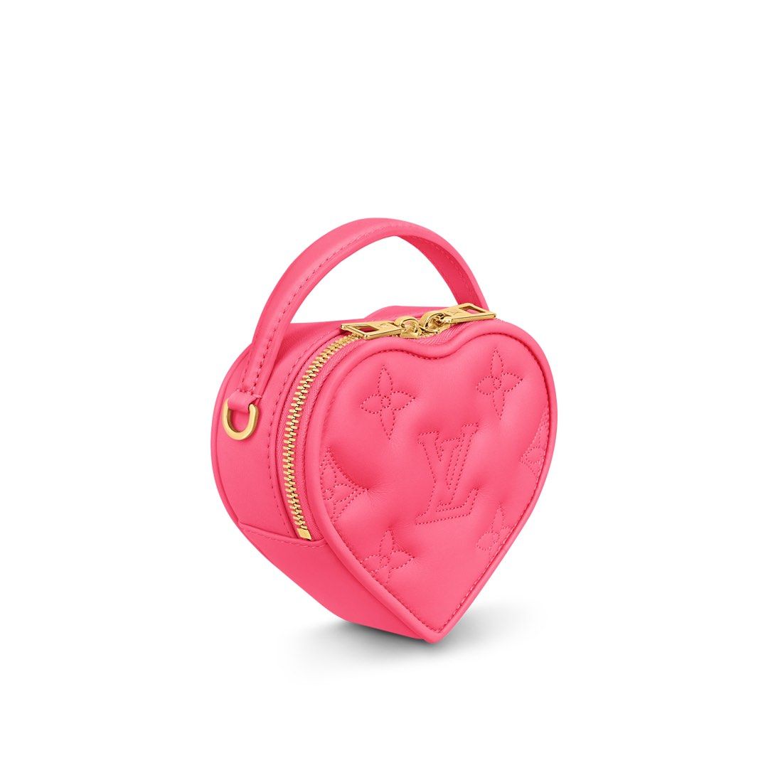 Louis Vuitton Monogram Embroidered Pop My Heart Pouch M82041