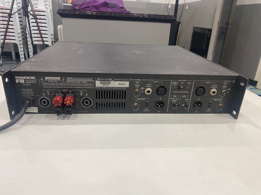 Mackie fr 1400 specs new arrivals