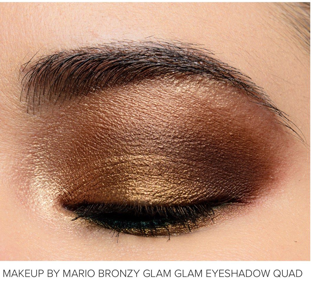 MAKEUP BY MARIO GLAM QUADS EYESHADOW PALETTE, Beauty & Personal Care