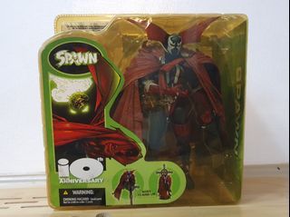 [McFarlane Toys] Image 10th Anniversary: Spawn (with cross and base) (rare, MISB)