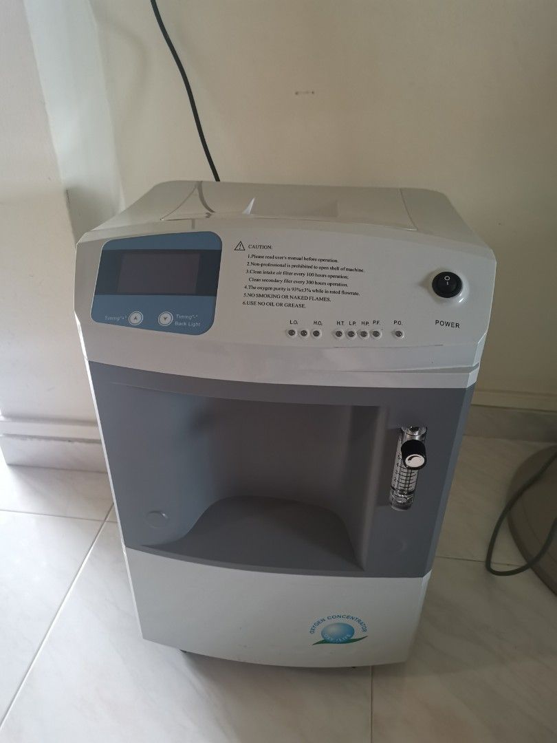 FDA approved oxygen concentrator 5L/min medical grade, Health