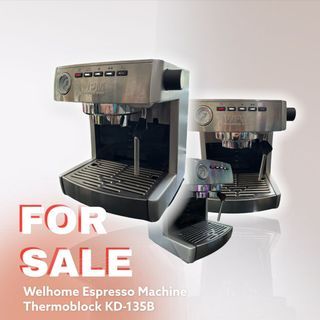 Mesin Espresso WPM Wellhome KD-135B kondisi baguss