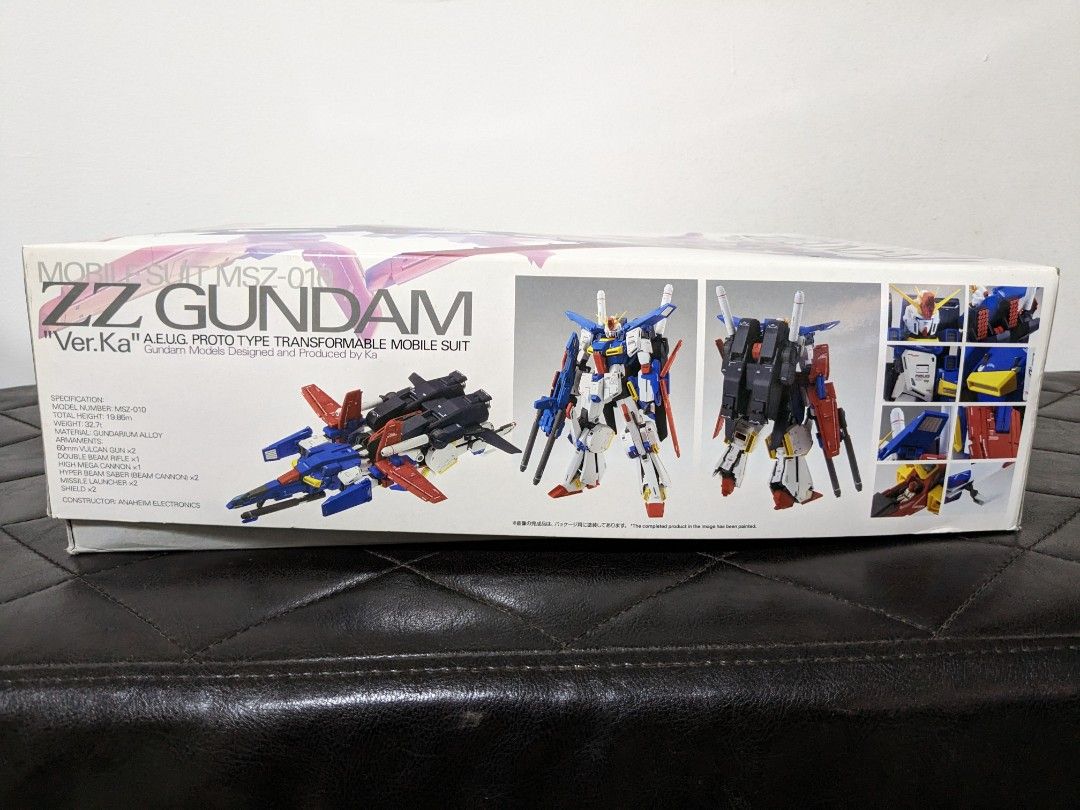 Mg ZZ Gundam Ver Ka, Hobbies & Toys, Toys & Games on Carousell