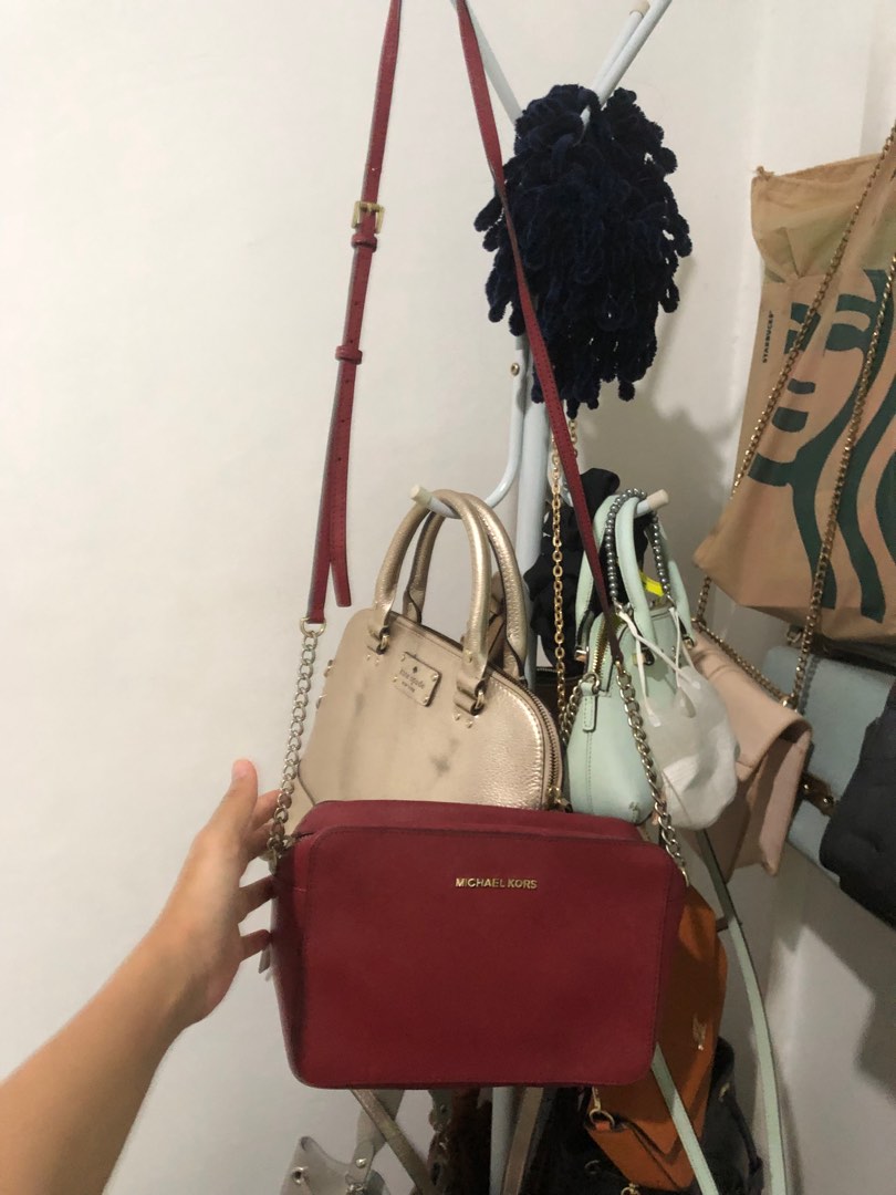 MICHAEL KORS JET SET, Fesyen Wanita, Tas & Dompet di Carousell