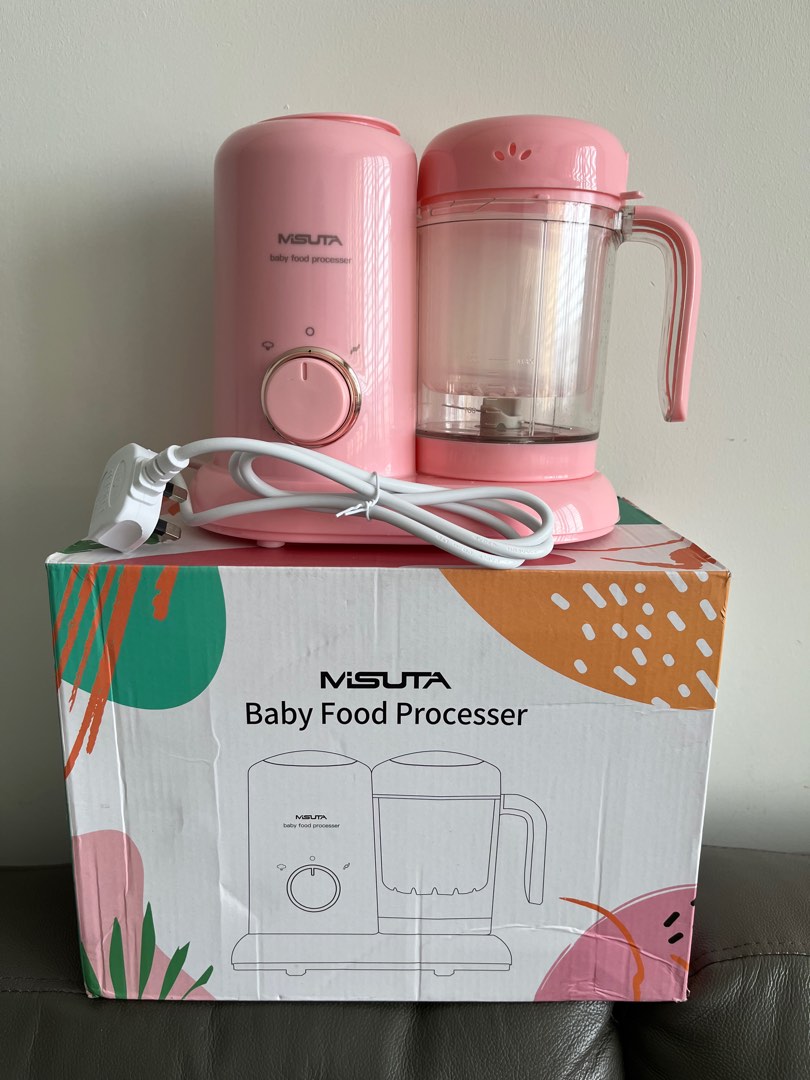 Misuta 4 in 1 Baby Food Processor Blender and Steamer (with local plug