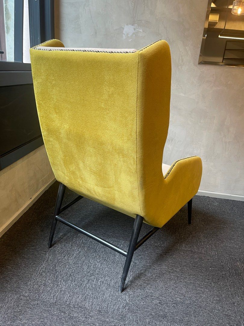 Modern Nordic Arm Wing Chair Sofa, Furniture & Home Living, Furniture