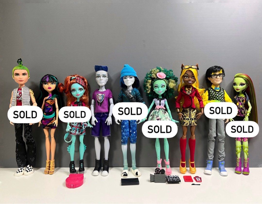 monster high doll lots