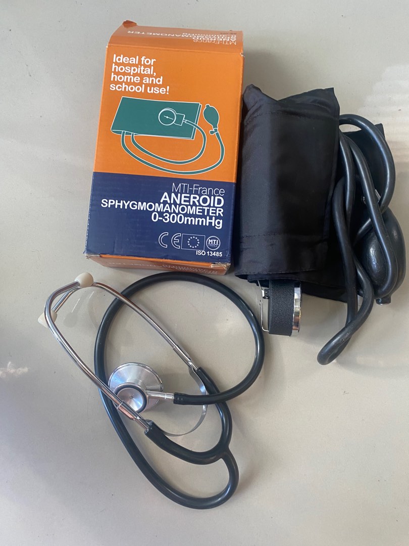 MTI Stethoscope and Sphygmomanometer, Health & Nutrition, Medical