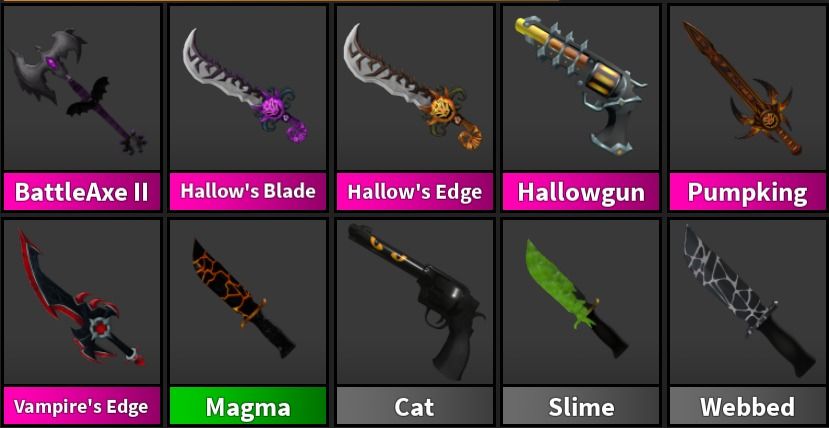 Selling - Selling Murder Mystery 2 Godly Knives/Weapons