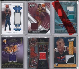 NBA Basketball Cards Assorted Jersey and Patch PART 1 (PLEASE READ)