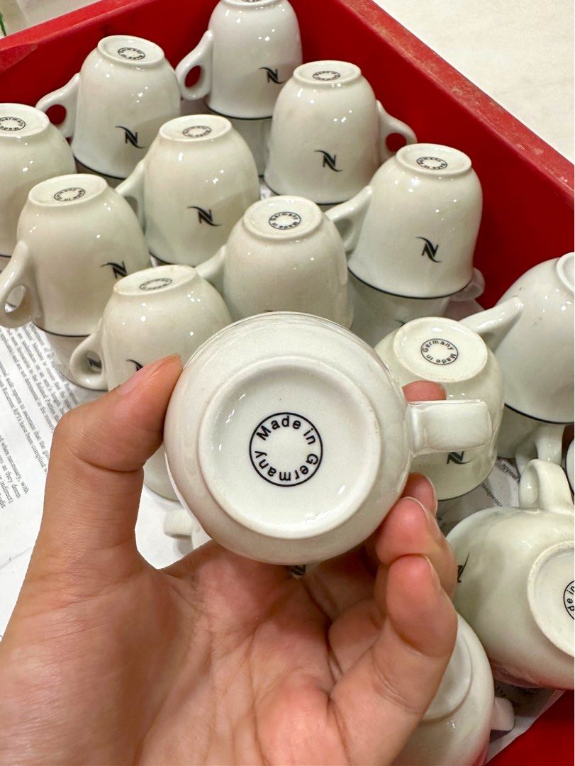 Nespresso Ceramic Cups, Furniture & Home Living, Kitchenware