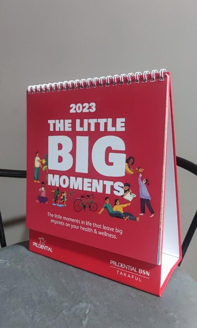 NEW! Desk Calendar Prudential PruBSN Takaful 2023, Everything Else