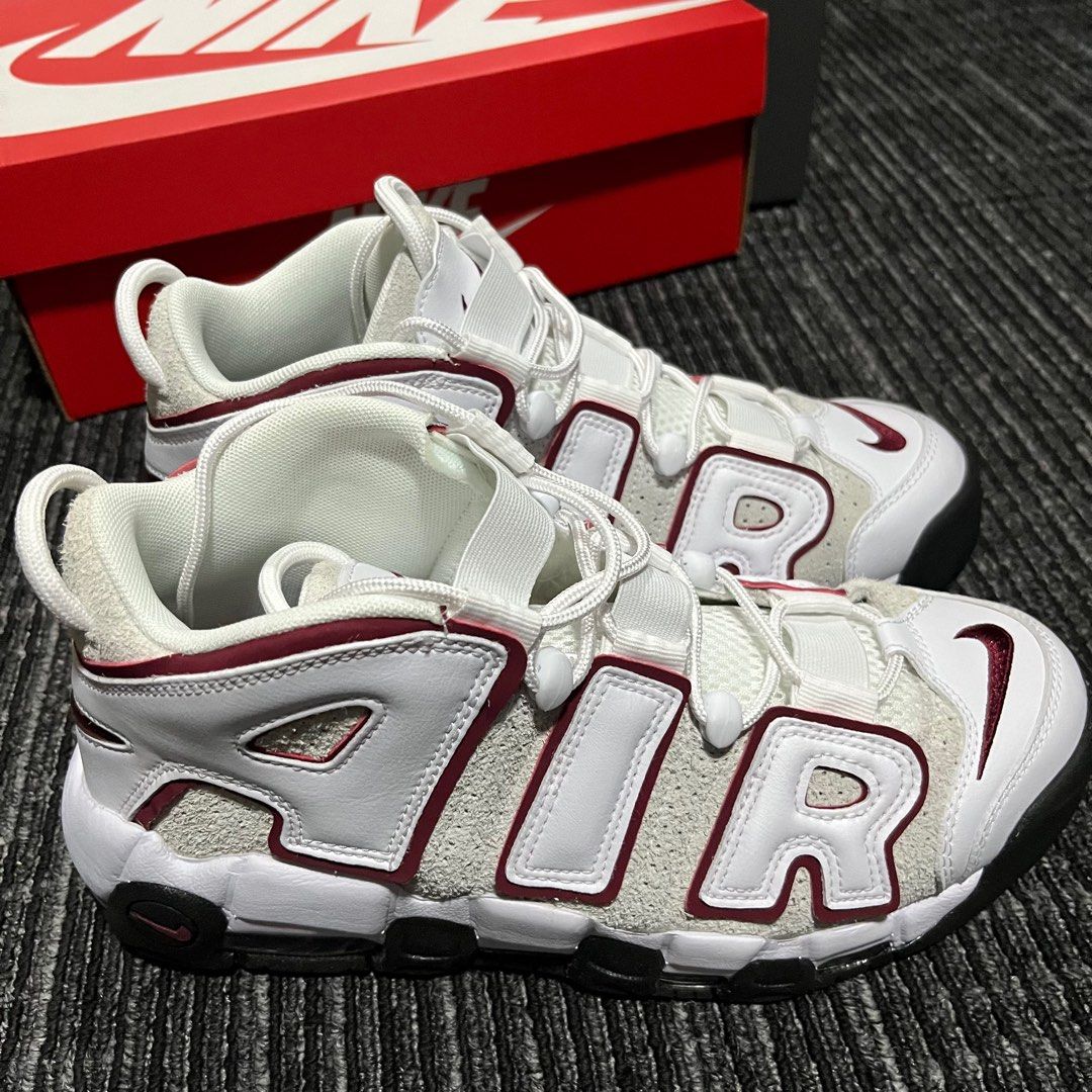 Air more uptempo store 96 white and red