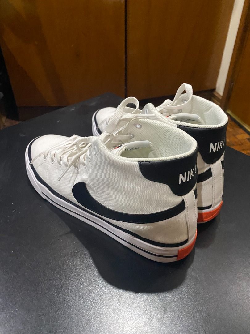 Nike Court Legacy High White Men #39 s Fashion Footwear Sneakers on