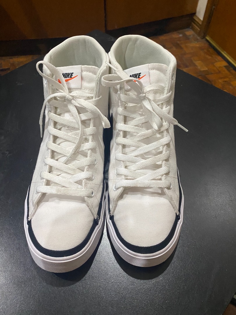 Nike Court Legacy High White Men s Fashion Footwear Sneakers on