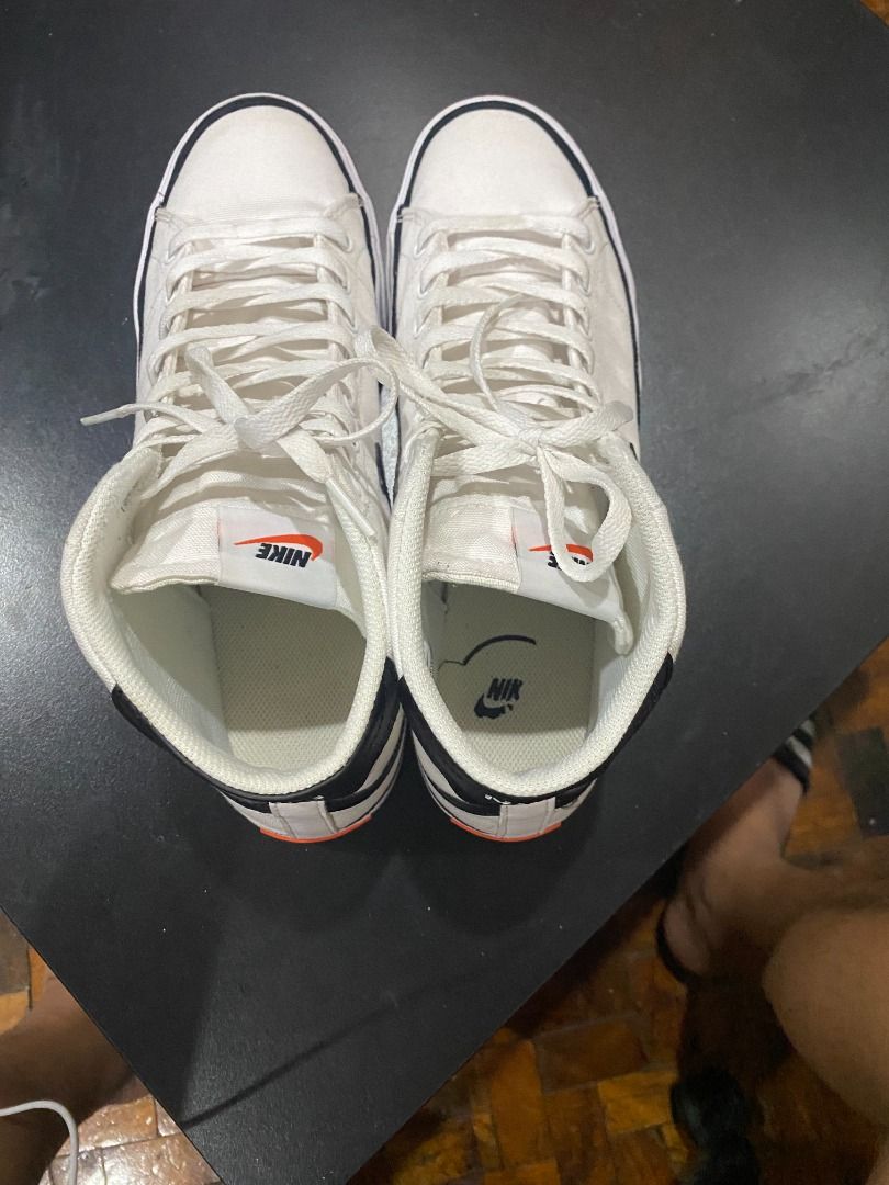 Nike Court Legacy High White Men #39 s Fashion Footwear Sneakers on