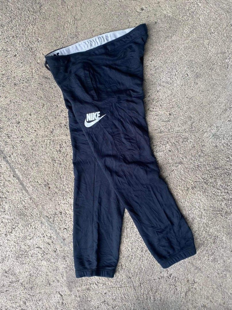 Nike Rally Fleece Jogger Womens Medium Tapered Black Sweat Pants | eBay