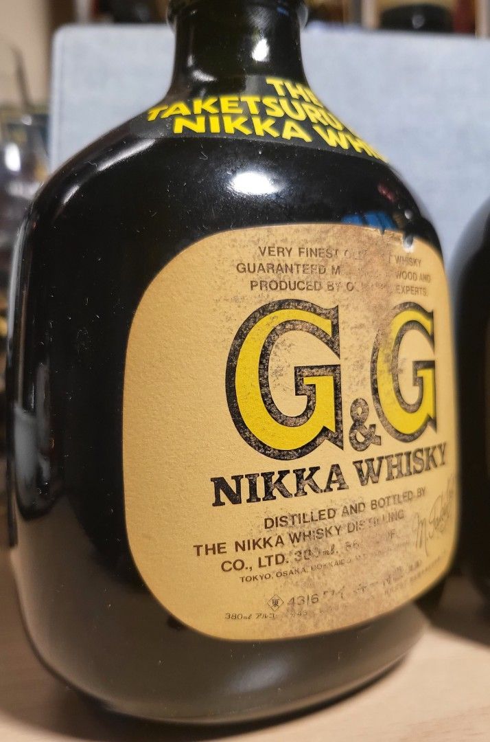 ☆古酒☆SUNTORY OLD WHISKY LIMITED☆ニッカG＆G用ボトルカバー西洋