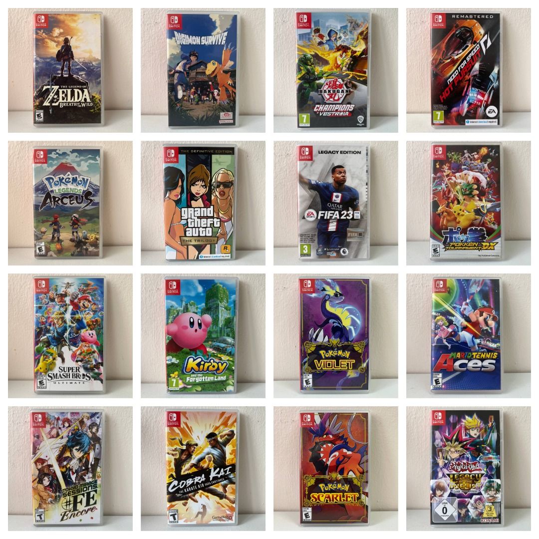Nintendo switch games used cheap outlet