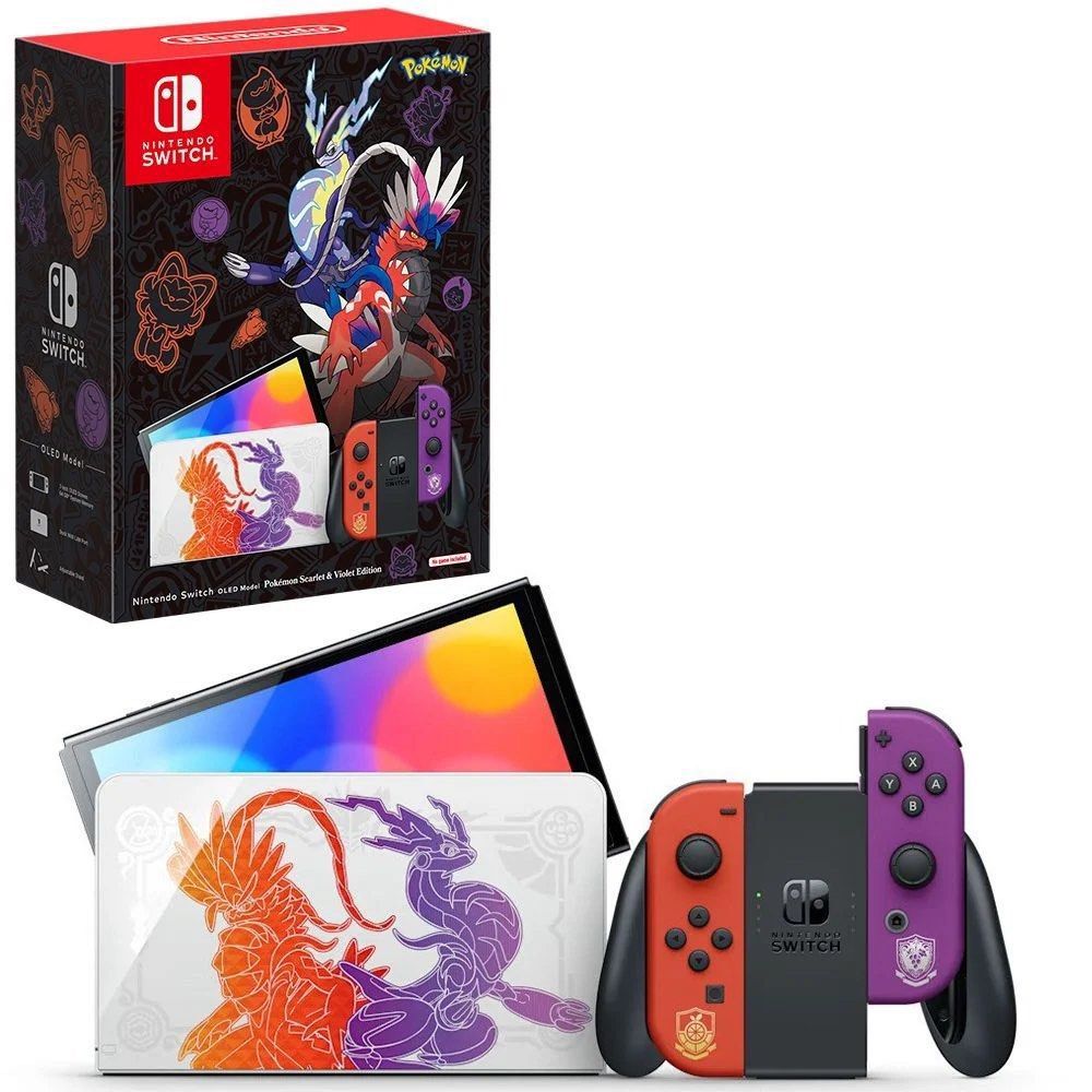 Nintendo Switch OLED Console Pokemon Scarlet and Violet Edition (SG