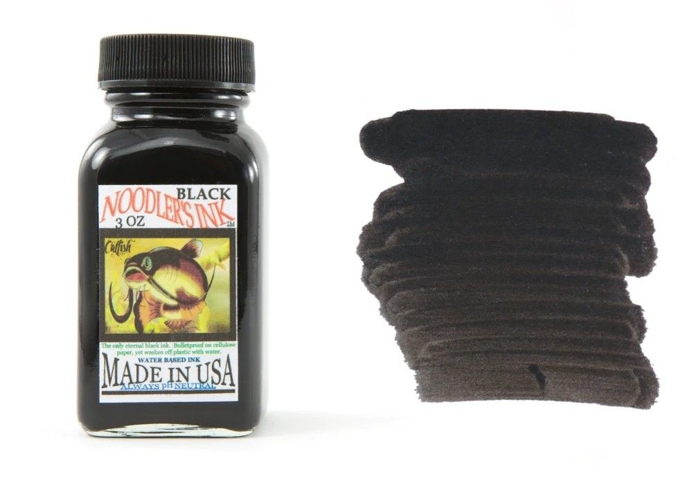 Noodler's Bulletproof Black Fountain Pen Ink 3oz, Hobbies & Toys