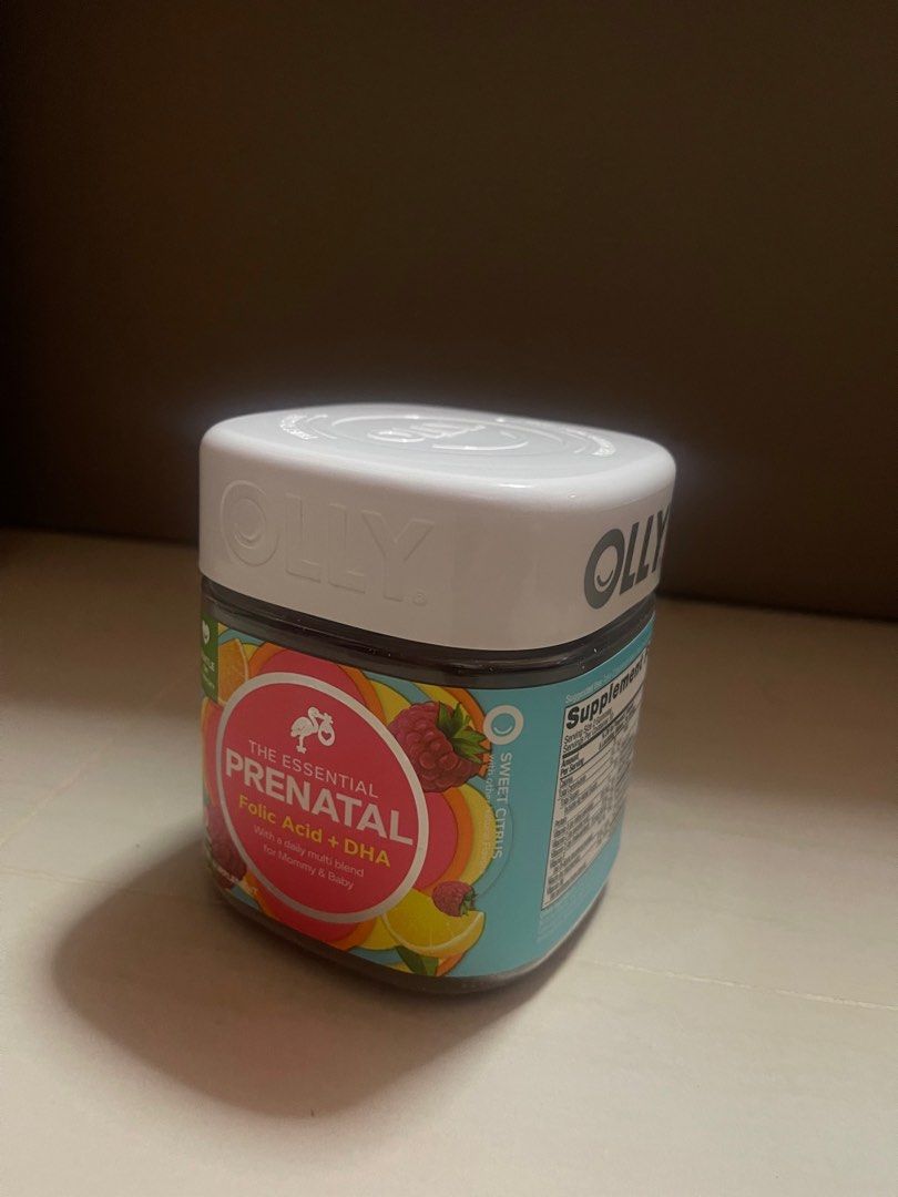 Olly Prenatal Folic Acid & DHA, Health & Nutrition, Health Supplements