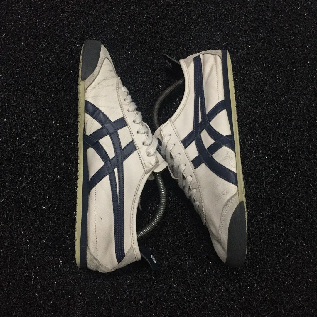 ONITSUKA TIGER NAVY BLUE/CREAM, Men's Fashion, Footwear, Sneakers on ...