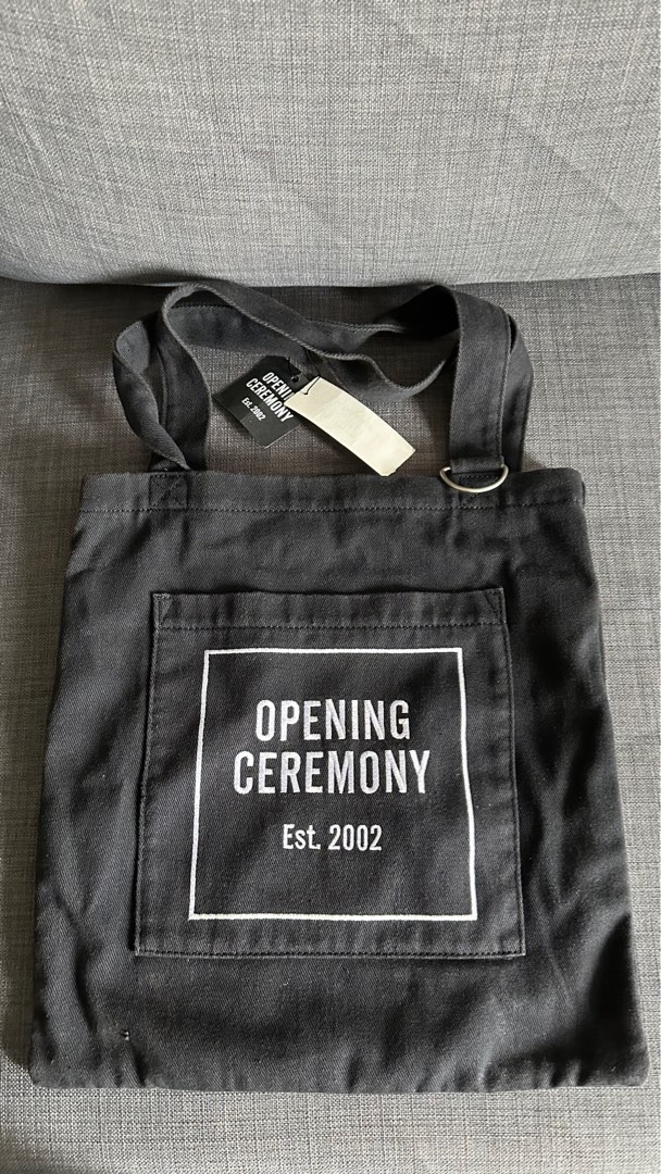 Tote bag opening ceremony deals