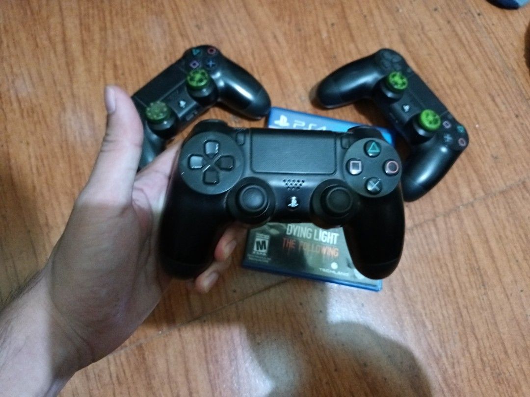 ORIG PLAYSTATION V1 DUALSHOCK 4 AND DYING LIGHT, Video Gaming, Video