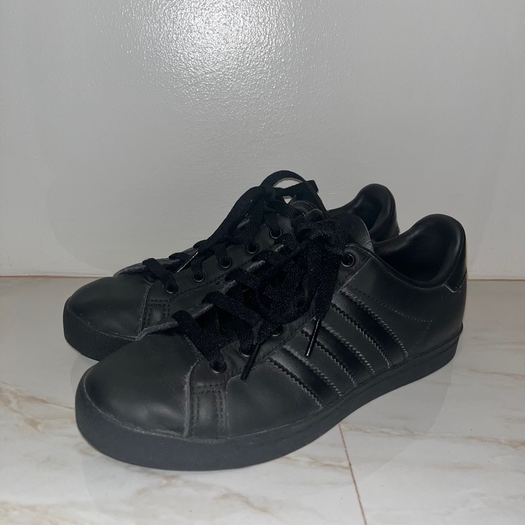 Original Adidas Costar Black, Women's Fashion, Footwear, Sneakers on ...
