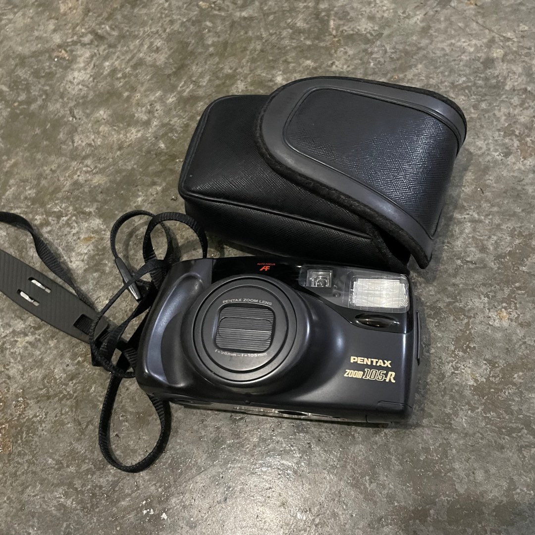 Pentax Zoom 105R Film Camera, Photography, Cameras on Carousell