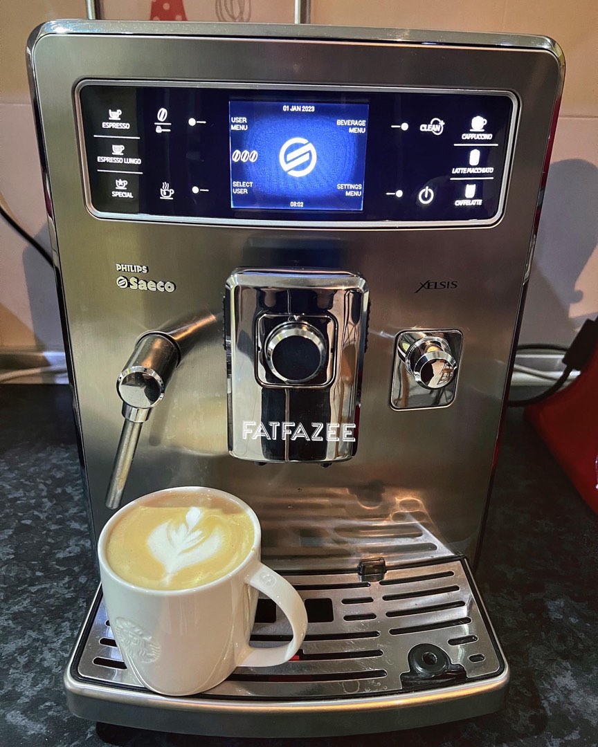 Philips Saeco Xelsis Super Automatic Espresso Coffee Machine, TV & Home