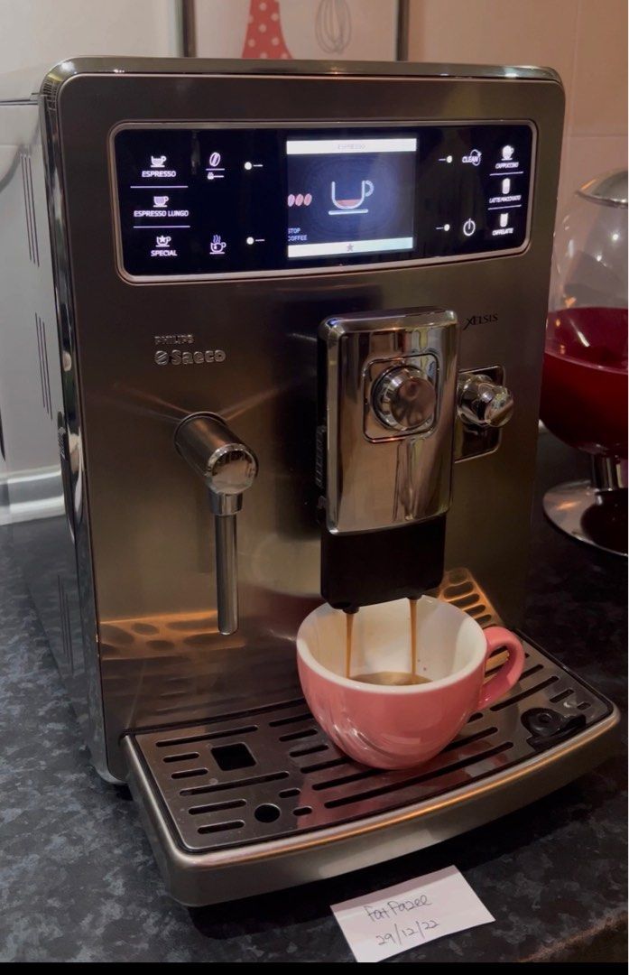 Philips Saeco Xelsis Super Automatic Espresso Coffee Machine, TV & Home