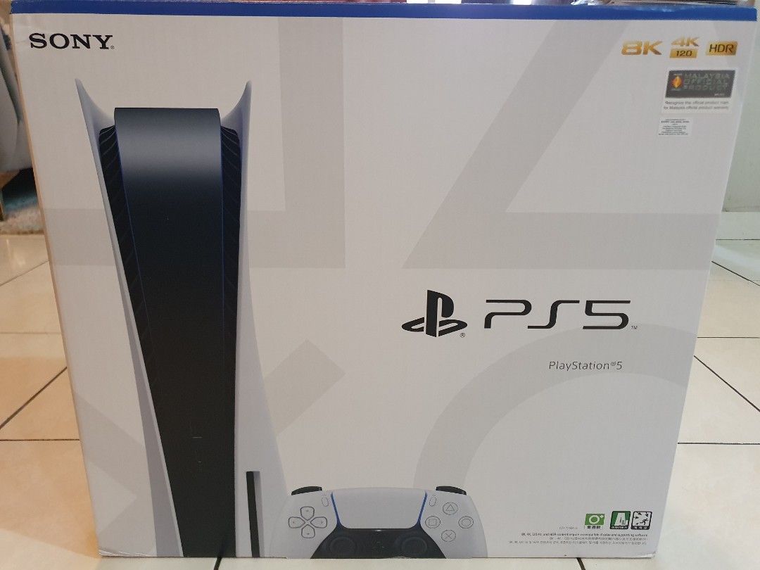 Playstation 5 (PS5) Disc Version, Video Gaming, Video Game Consoles