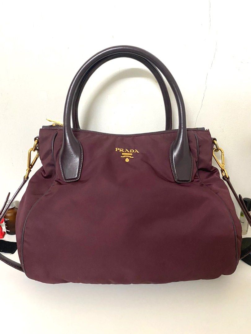 Prada BR4992 Tessuto Nylon Bag, Luxury, Bags & Wallets on Carousell