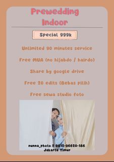 Prewedding indoor