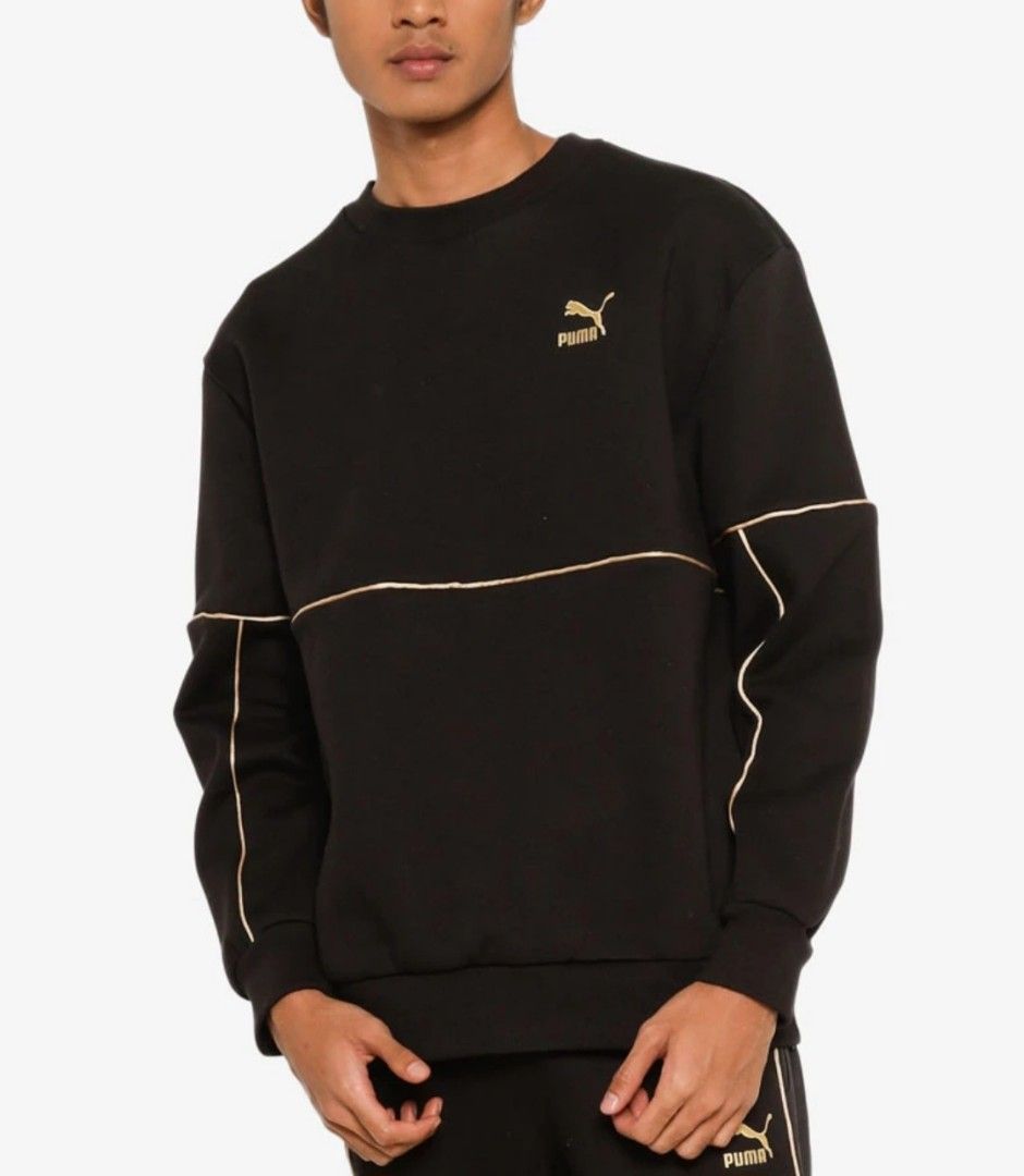 PUMA Luxe Crew Neck Men Tee U.P. S 109 Men s Fashion Tops